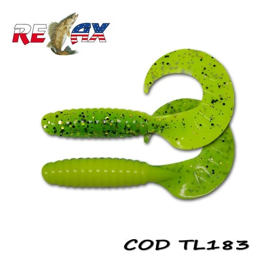 Grub Relax Twister Standard, 9cm, Culoare 183, 4buc/pac