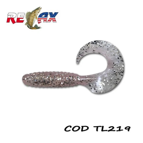 Grub Relax Twister Standard, 9cm, Culoare 219, 4buc/pac