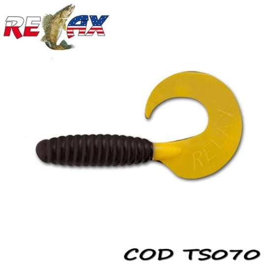 Grub Relax Twister Standard Ts, 9cm, Culoare 070, 4buc/pac