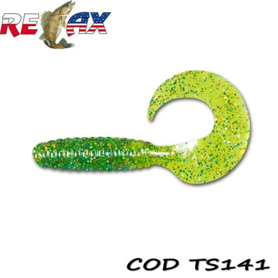 Grub Relax Twister Standard Ts, 9cm, Culoare 141, 4buc/pac