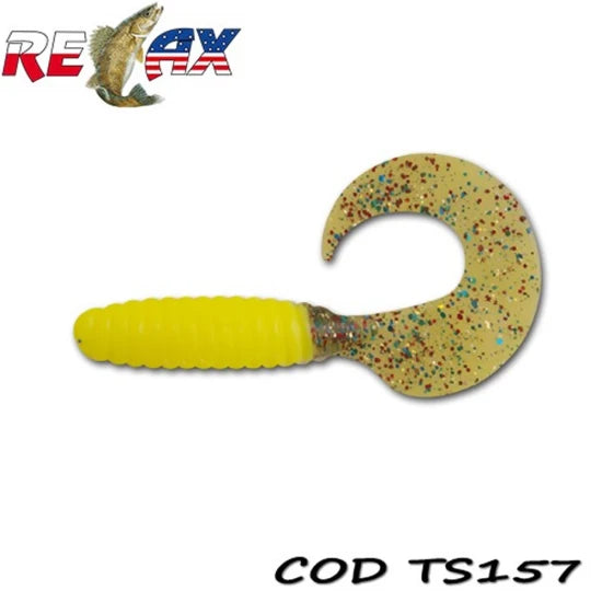 Grub Relax Twister Standard Ts, 9cm, Culoare 157, 4buc/pac