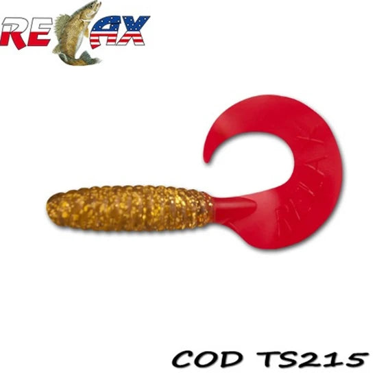 Grub Relax Twister Standard Ts, 9cm, Culoare 215, 4buc/pac