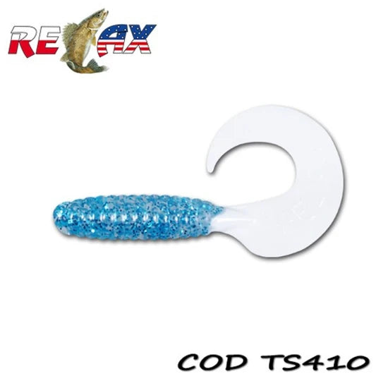 Grub Relax Twister Standard Ts, 9cm, Culoare 410, 4buc/pac
