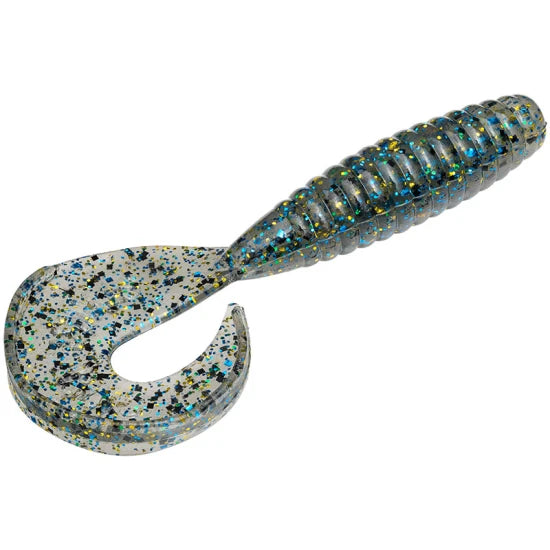 Grub Strike King Rage Tail Grub, Blue Gill, 10cm, 10buc/plic