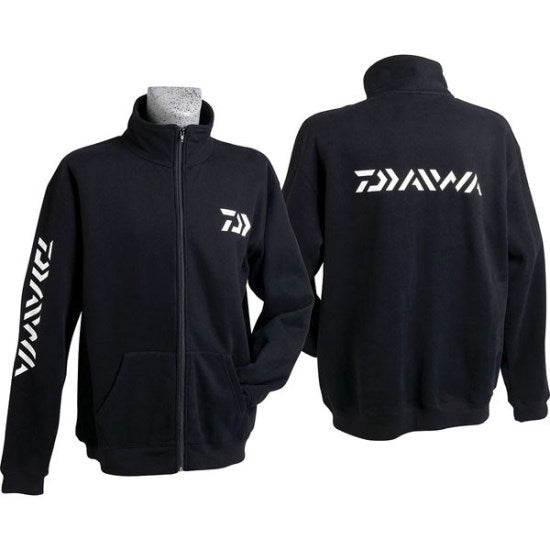 HANORAC CU FERMOAR DAIWA NEGRU MARIME M