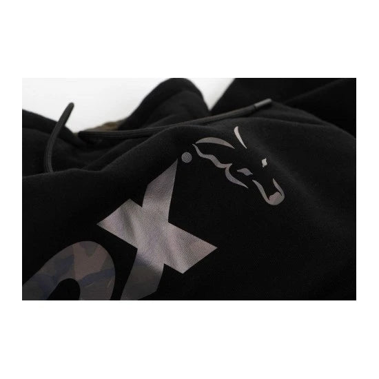 Hanorac Fox Black/camo Hoody Marime S