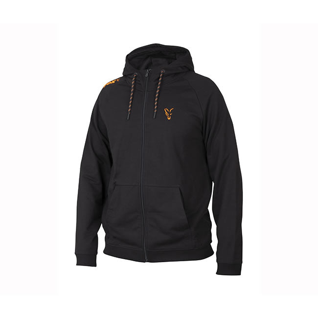 HANORAC FOX COLLECTION ORANGE &amp; BLACK LIGHTWEIGHT HOODIE L