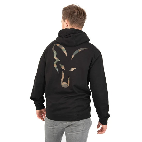Hanorac Fox Lw Black/camo Print Zip Hoody Marime S