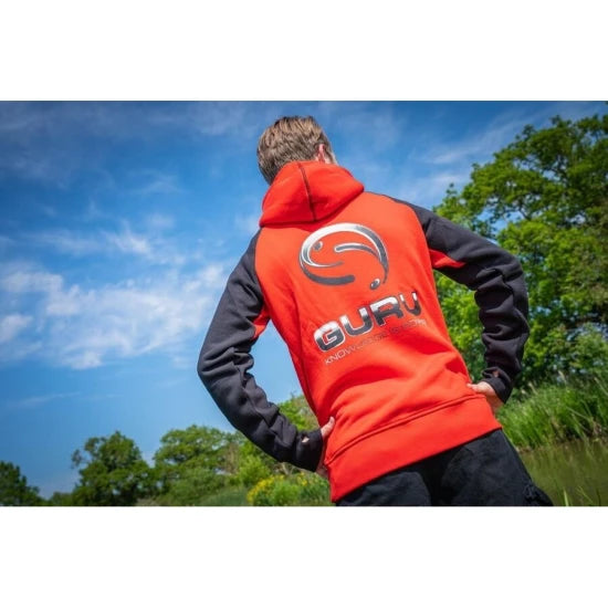 Hanorac Guru Red/black Marime L