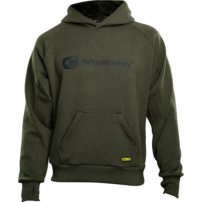 HANORAC RIDGEMONKEY APEAREL DROPBACK MICROFLEX HOODY GREEN MARIMEA XL