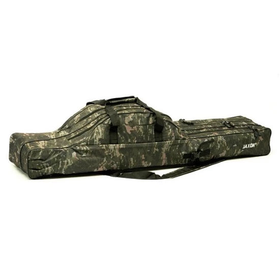 Husa Lansete Jaxon X-team 3 Camo Compartimente 125cm