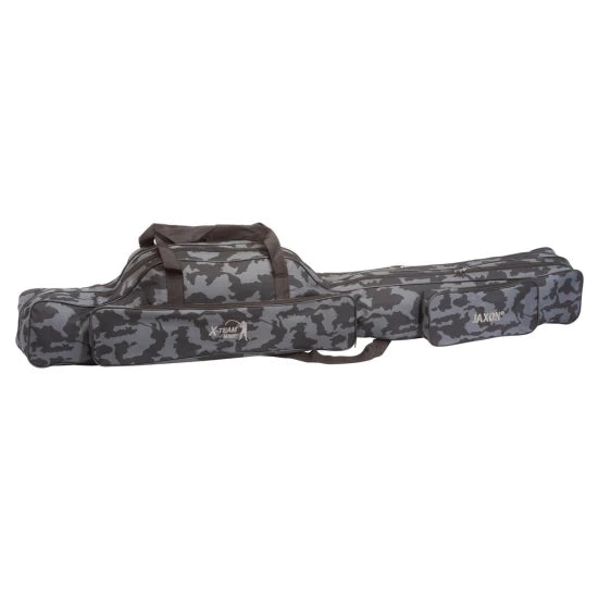 Husa Lansete Jaxon X-team Camou, 3 Compartimente, 100cm
