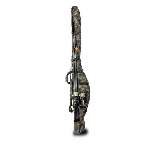 HUSA SOLAR LANSETE PLUS MULINETE UNDERCOVER CAMO 3 PLUS 2 ROD HOLDALL 12FT 190 CM