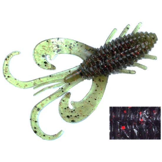 Hypervibe Colmic 3.5" 8.9cm Black Red Flk