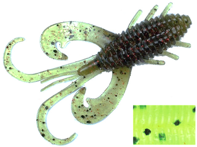 HYPERVIBE COLMIC 3.5&quot; 8.9cm CHARTEUSE PEPPER