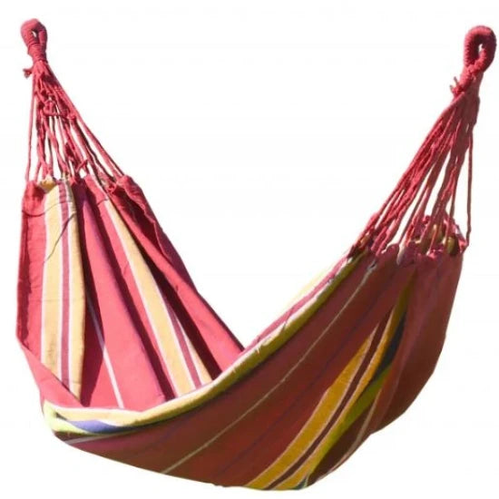 Hamac Cattara Textil, Rosu-galben, 200x100cm
