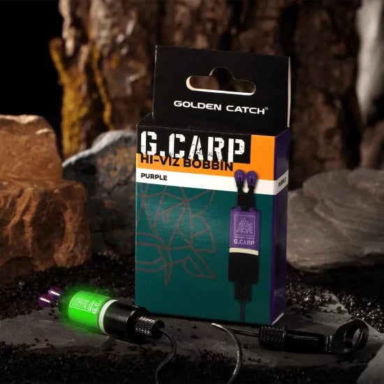 Hanger Golden Catch G. Carp Hi-viz Bobbin, Red