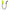 Hanger Radical Free Climber Chain 15cm Yellow