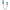 Hanger Trakker Clinga Dumpy Kit, 12g,  Blue