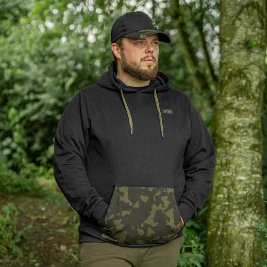 Hanorac Avid Carp Minimal Hoodie Black, Marime S