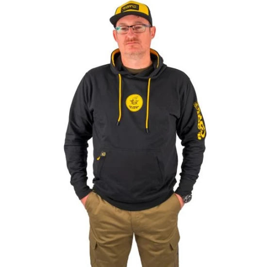 Hanorac Black Cat Black Hoody, Marime S