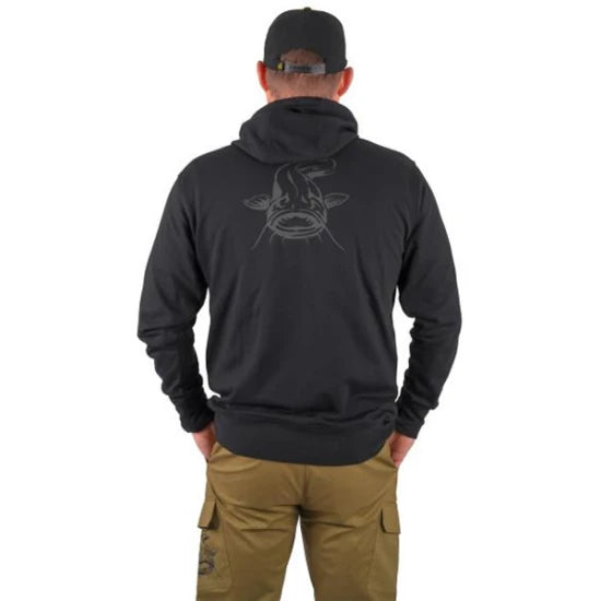 Hanorac Black Cat Black Hoody, Marime S