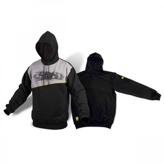 Hanorac Black Cat Skull Hoody L