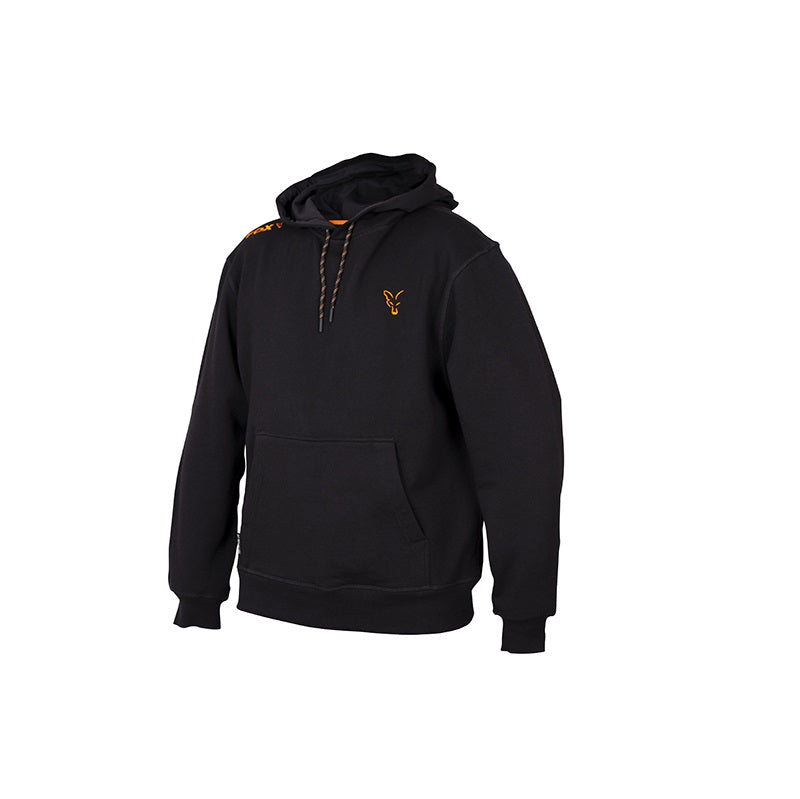 Hanorac FOX Collection Orange And Black Hoodie Marime S