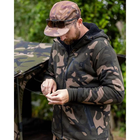 Hanorac Fox Full Zip Prem Sherpa 310 Hoodie, Camo, Marime L
