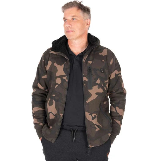 Hanorac Fox Full Zip Prem Sherpa 310 Hoodie, Camo, Marime S