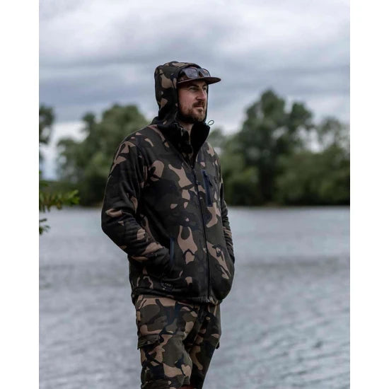 Hanorac Fox Full Zip Prem Sherpa 310 Hoodie, Camo, Marime S