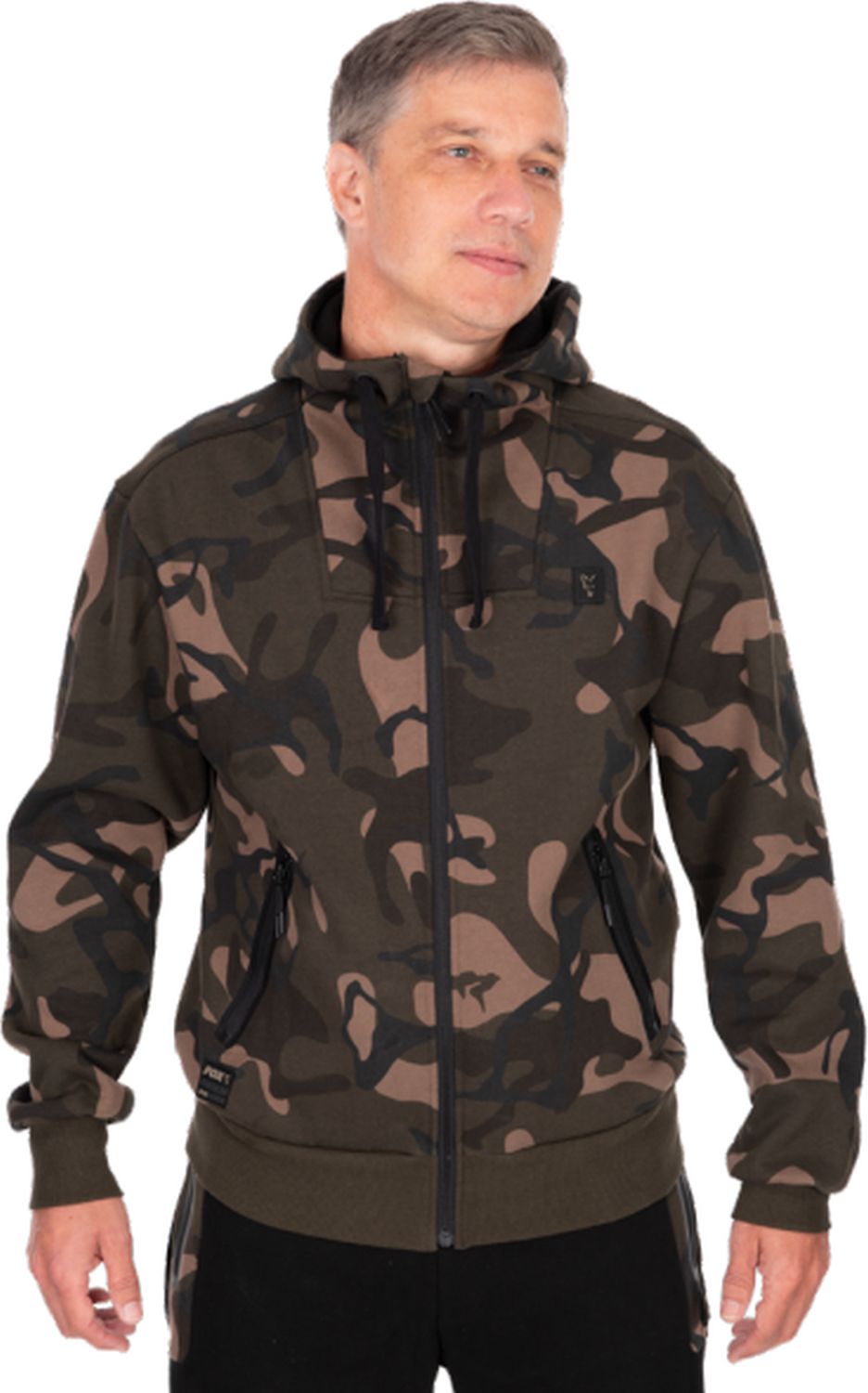 Hanorac Fox Full Zip Premium 310 Hoodie, Camo, Marimea M