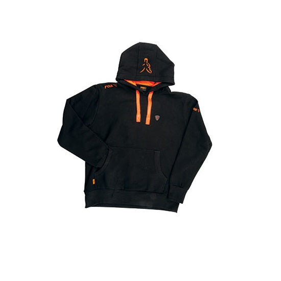 Hanorac Fox Hoody Black Orange XL