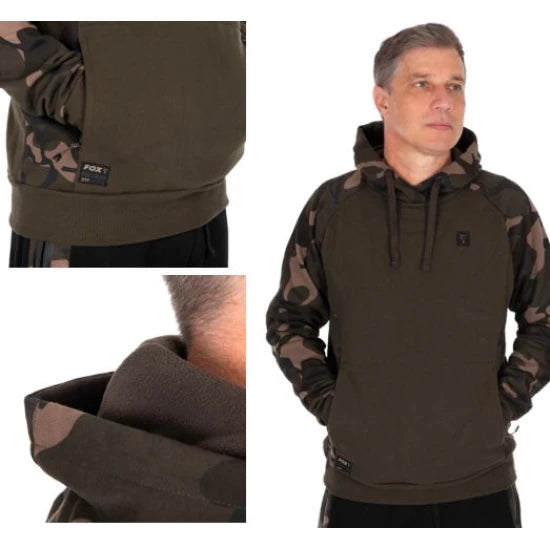 Hanorac Fox Pullover Prem 310 Hoodie, Khaki/camo, Marime M