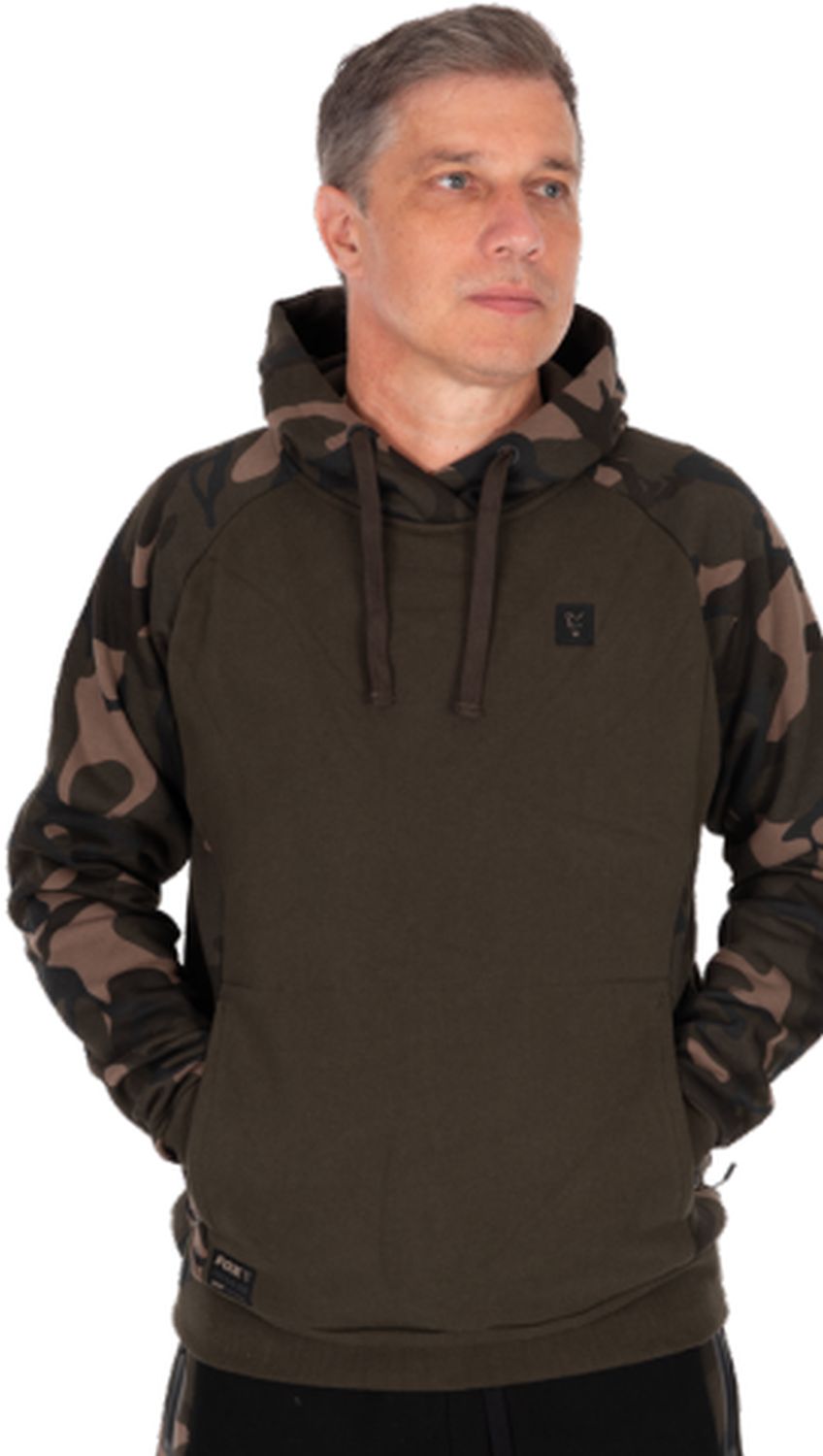 Hanorac Fox Pullover Prem 310 Hoodie, Khaki/Camo, Marime XXXL