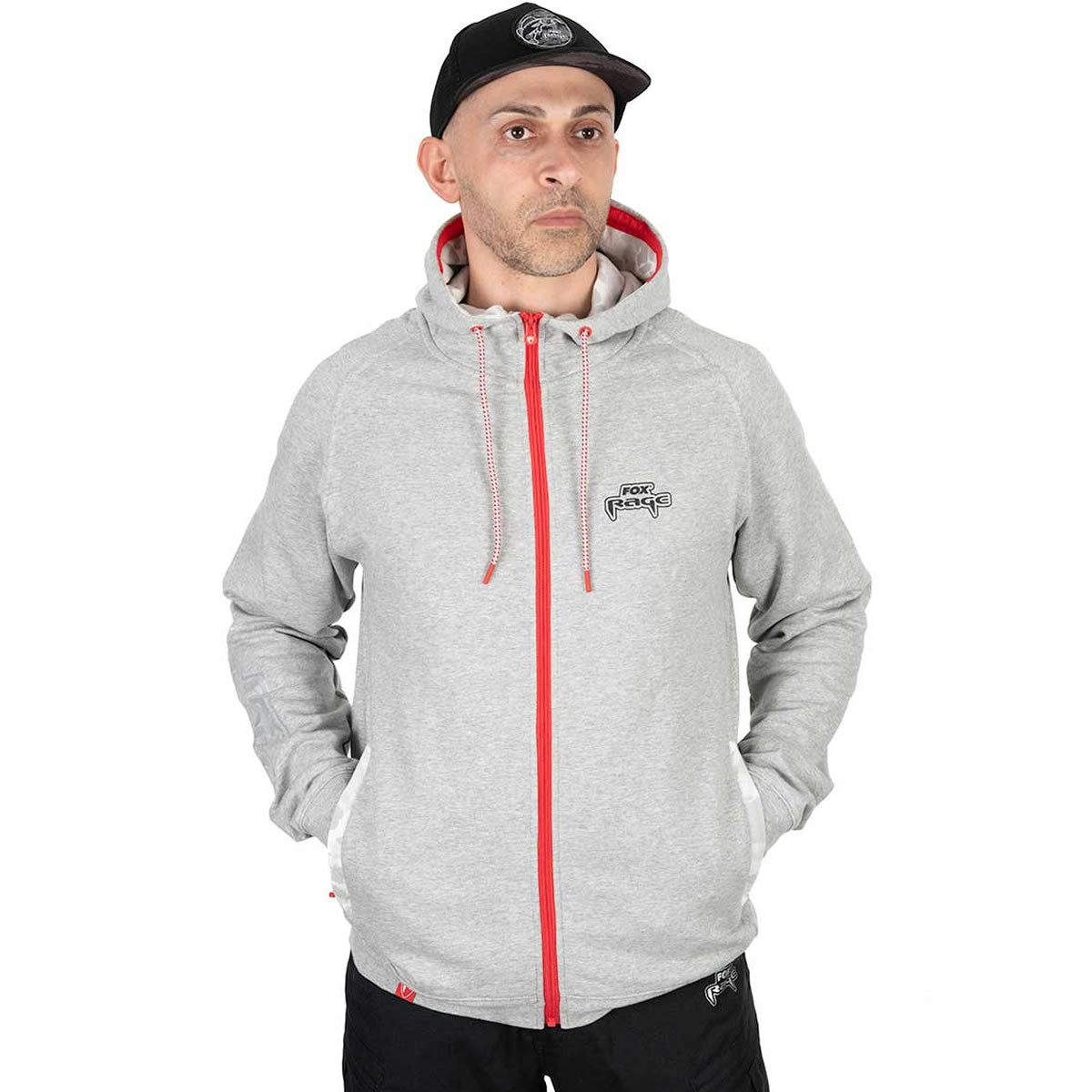 Hanorac Fox Rage Voyager Hoody Light  Grey, Marime 2XL