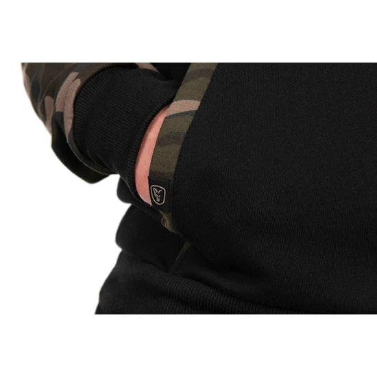 Hanorac Fox Raglan Hoody Black/camo S