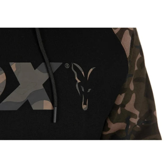 Hanorac Fox Raglan Hoody Black/camo S