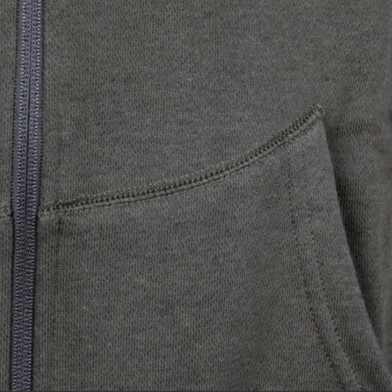 Hanorac Korda Kore Zip Hoodie, Olive, Marime 2xl
