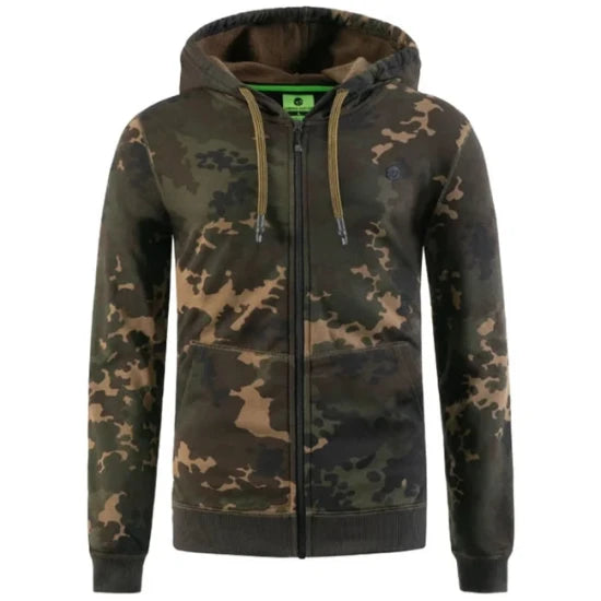 Hanorac Korda Zip Hoodie, Dark Kamo, Marime L