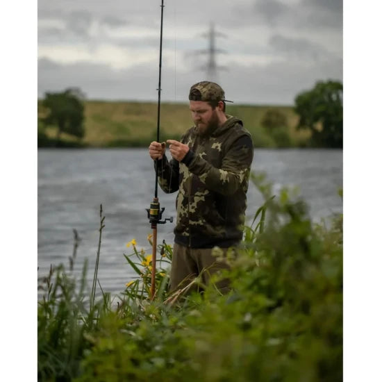 Hanorac Korda Zip Hoodie, Dark Kamo, Marime L