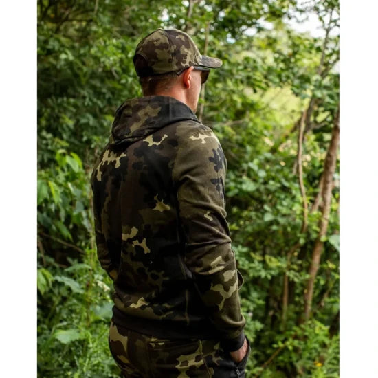 Hanorac Korda Zip Hoodie, Dark Kamo, Marime S