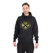 Hanorac Matrix Large Fade Logo Hoody, Black/lime, Marime M