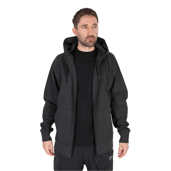 Hanorac Matrix Zipped Hoody, Charcoal Marl, Marime L