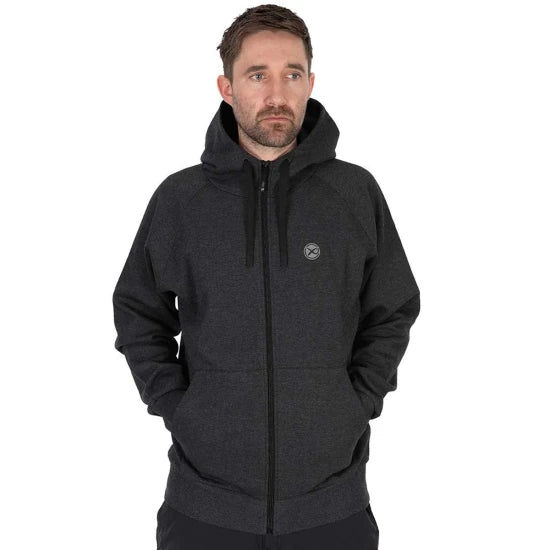 Hanorac Matrix Zipped Hoody, Charcoal Marl, Marime Xl