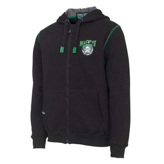 Hanorac Madcat Badge Logo Zip Black Caviar M