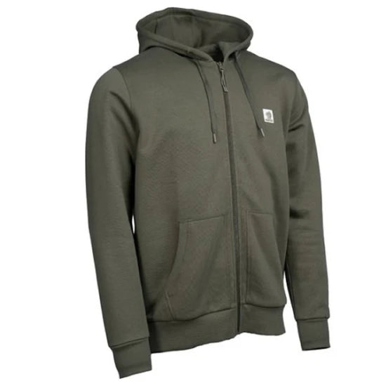 Hanorac Nash Make It Happen Badge Zipped Hoodie Green, Marime S