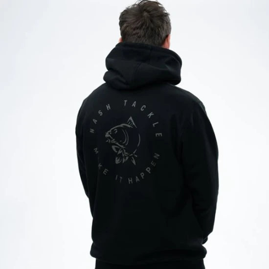 Hanorac Nash Make It Happen Carp Logo Hoodie Black, Marime 2xl