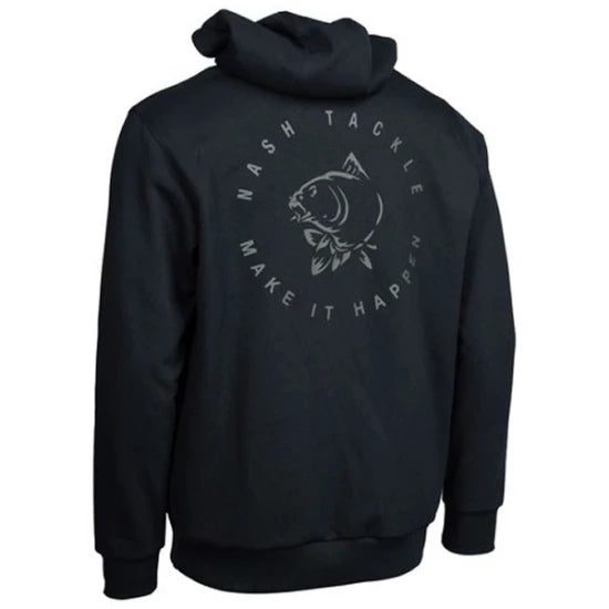 Hanorac Nash Make It Happen Carp Logo Hoodie Black, Marime L