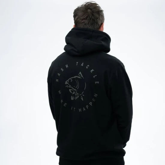 Hanorac Nash Make It Happen Carp Logo Hoodie Black, Marime M